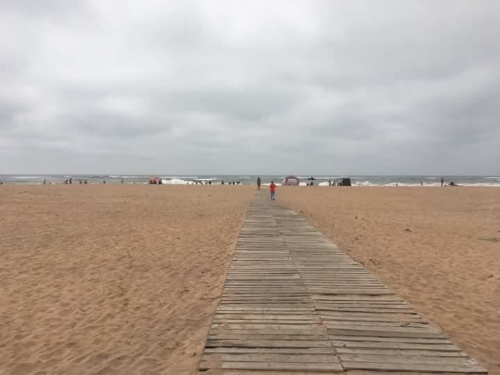 Blanca Beach vue latérale sur mer, avec wifi Sidi Rahal  Esterno foto
